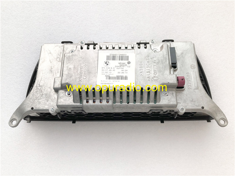 E7X CID 6.5 Optrex Johnson Controls Information Display 6550 9289581 for 2010-2014 BMW CIC Navigation On Boar