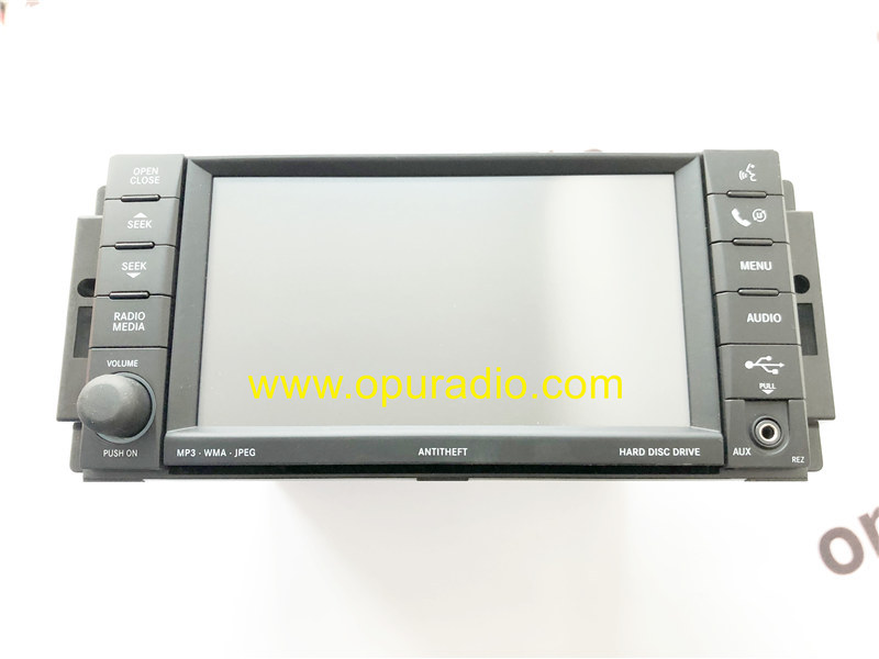NTG4 REZ Radio P05064761 For Jeep Compass Chrysler Dodge HDD AUX Media CD DVD Audio