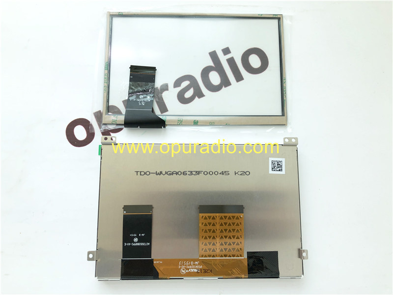 TDO-WVGA0633 only Touch Panel Digitizer for VW Discover MIB STD2 PQ NAV 5C0035680B Transporter Amarok Caddy Golf T6 Wifi BT