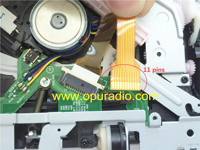 DP33U89A Alpine CD drive loader deck FoMoCo Volvo S40 V40 BJ13 XC60 S60 V60 XC70 2013 IAM2.1 Level 1 Autoradio car radio CD player