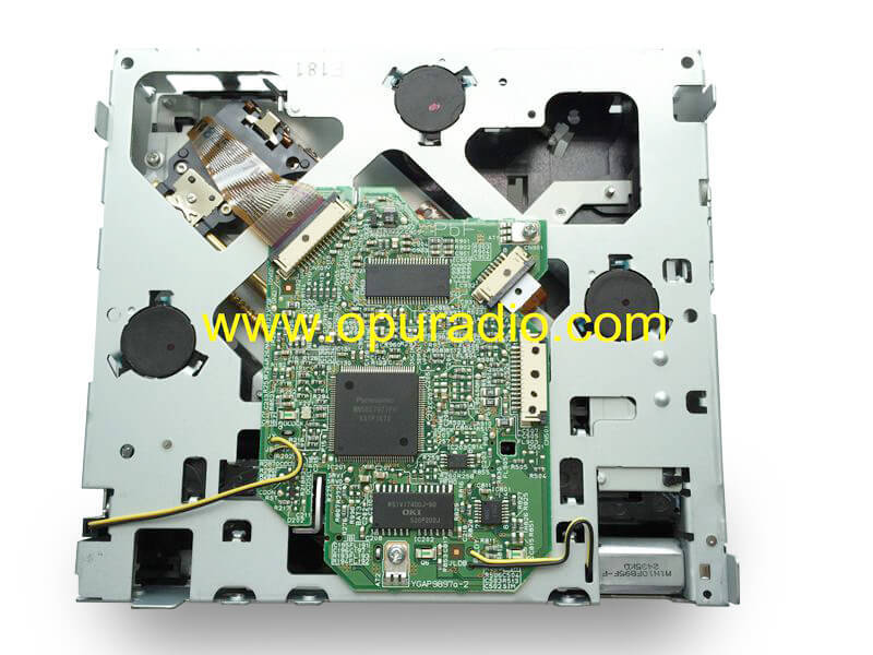 Matsushita single CD Drive Loader deck mechanism for Porsche 911 Boxster 997 Cayman 987 Cayenne 955 CDR30 Radio CD Player