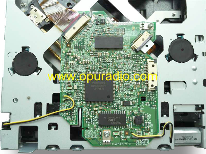 Matsushita single CD Drive Loader deck mechanism for Porsche 911 Boxster 997 Cayman 987 Cayenne 955 CDR30 Radio CD Player