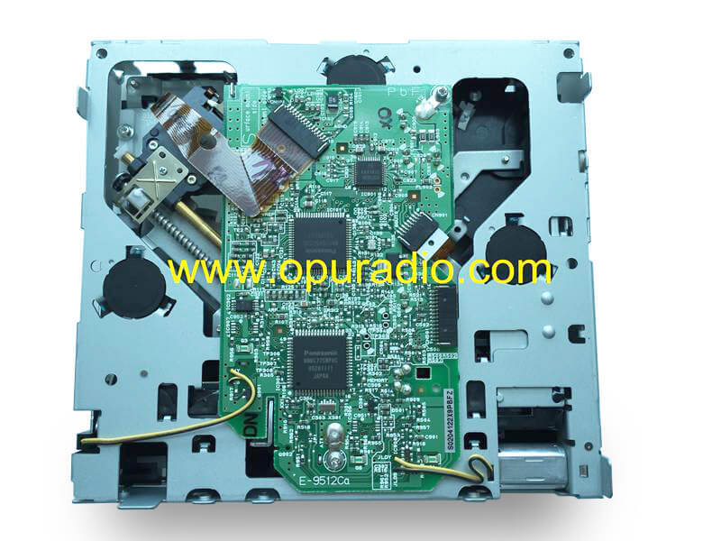 Matsushita single CD drive loader Deck with PCB E-9512 exact for 2006-2009 Toyota Prius 86120-47200 86120-47090 86120-47270 AM FM WMA MP3 51824 51830