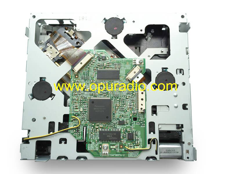 Panasonic single CD drive loader deck mechanism YGAP9897 for 2011-2013 Hyundai Sonata 96560-3Q706 Navigation MAP Infinity CD MP3 Bluetooth XM HD