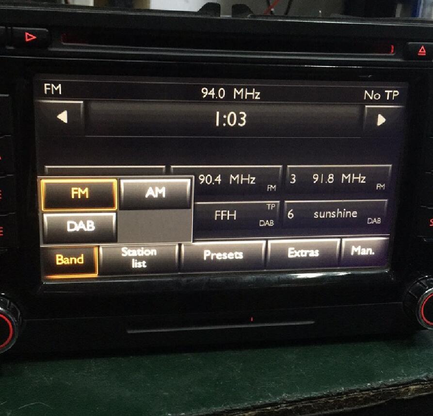 RNS510 SSD DAB BOARD FOR Bentley Radio TOUAREG MULTIVAN T5 7F0035686 Car Navigation Media Phone