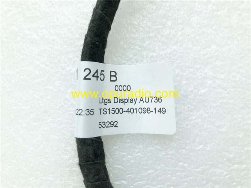 4M0 971 245B 245C LVDS Cable for 2014-2020 Audi MMI 3G up Display AU736 car Navigation Radio 3G+