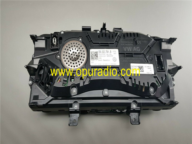 LAM123G115B for 2019 Volkswagen GOLF SKODA SEAT LAM1233559B VW TIGUAN Cluster