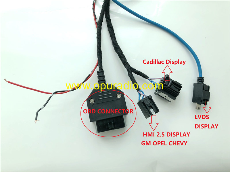 Wiring Tester with OBD for Opel Astra Vauxhall SEAT GM Chevy Buick Cadillac car Navigation radio Program