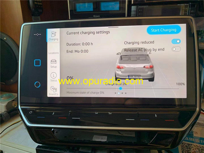10A919606H Display Touch Screen 4TU for 2021 VW Electromobile ID4 Volkswagen ID.4 SUV Car ID.6 Electrocar Navigation