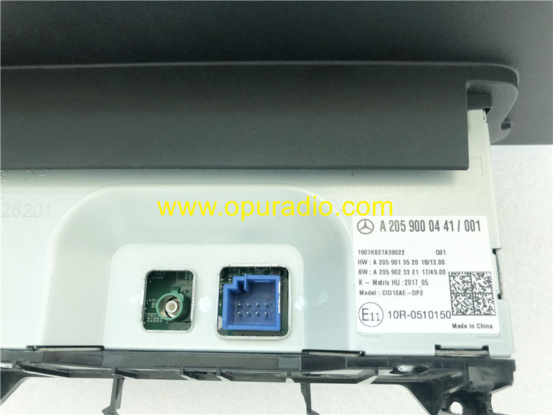 A2059000441 Display Central Information Monitor for 2019 2020 Mercedes W205 C Class C300 Navigation Screen