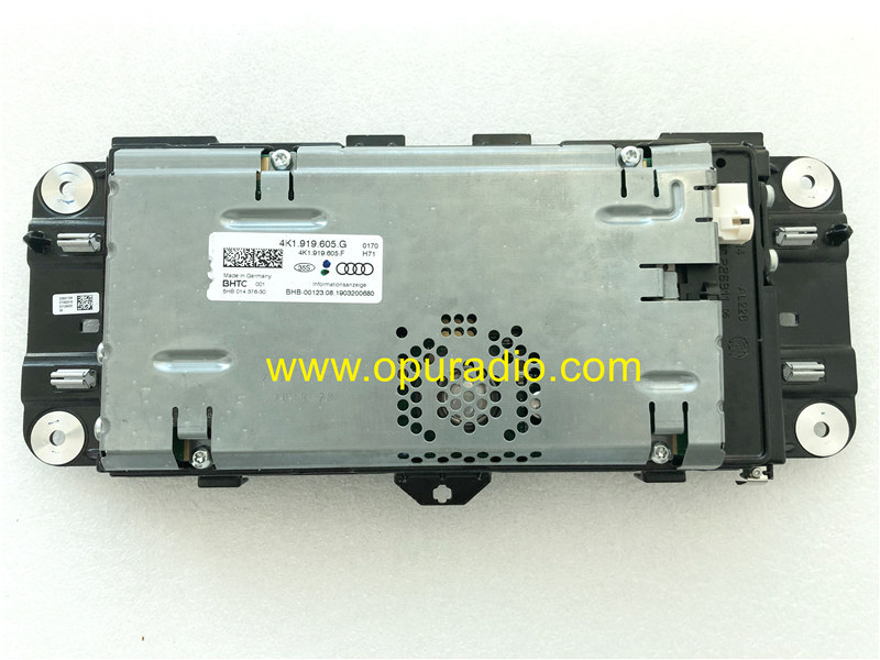 Original New 4K1919605G F Display 10.1inch Touch Screen for 2020 Audi A6 4G A7 Car MMI Navigation
