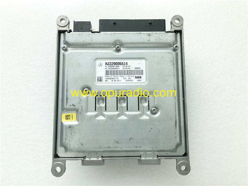 A2229006514 Amplifier for 2017 Mercedes W205 Premium Sound ASK W222 S Class Burmester W253 GLC250D AMG