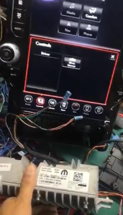 M3J4102518D AR7558 Module Repair Parts for Fix Problem on keep Rebooting Dodge Jeep car navigation