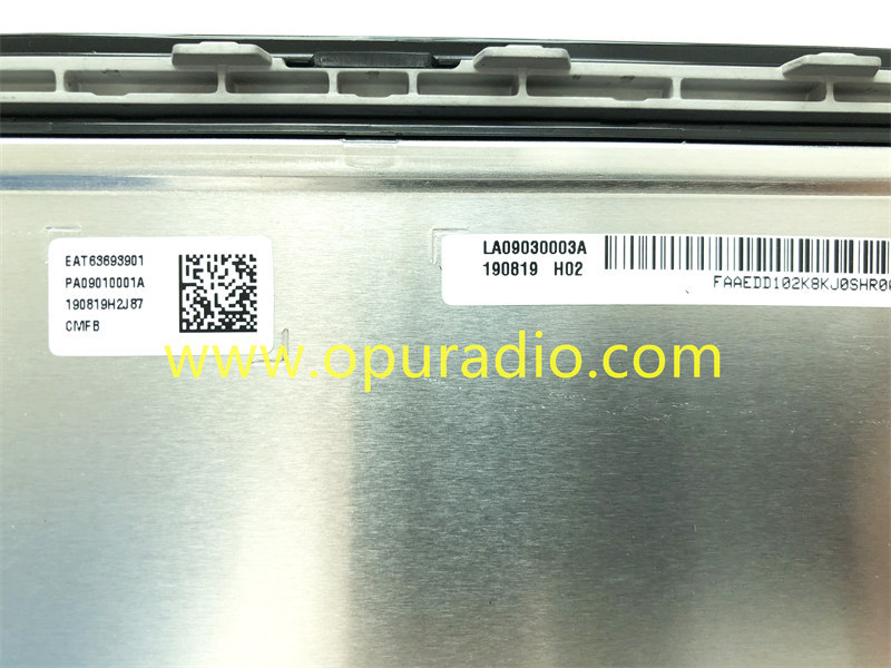 C093XAN02.0 Touch Display 9.3 Inch CID09AC for 2020 2021 Renault Clio V Captur 2 280348534R