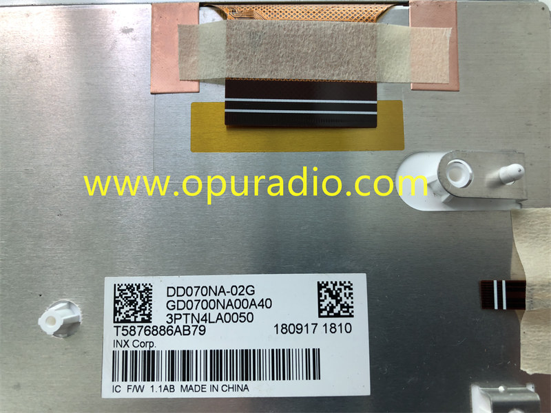 DD070NA-02G Touch Display for Renault Twingo III Zoe Clio IV Navigation System Display 281153124R