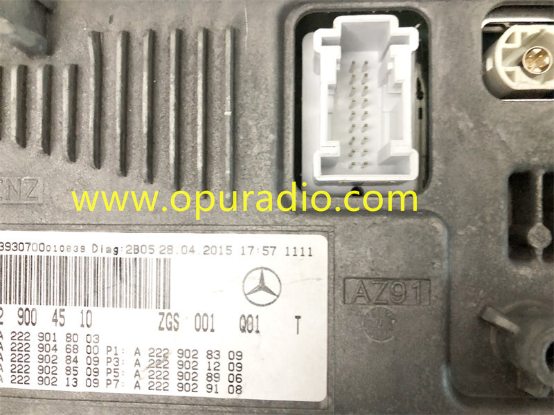 Emulator with connector for Mercedes W205 W213 W222 W218 W463 Cluster Dash Speedometer Instrument