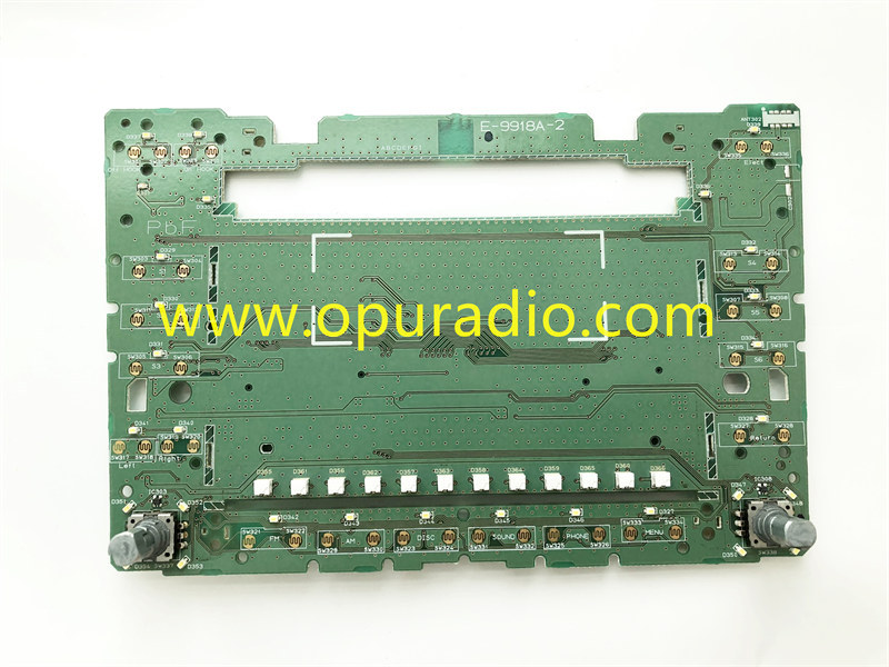 E-9918A PC BOARD FACE PANEL FOR PORSCHE CDR30 911 997 987 Boxster Cayman Caynne 957