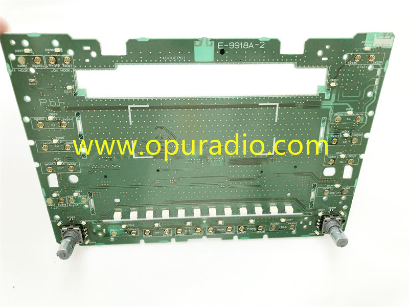 E-9918A PC BOARD FACE PANEL FOR PORSCHE CDR30 911 997 987 Boxster Cayman Caynne 957