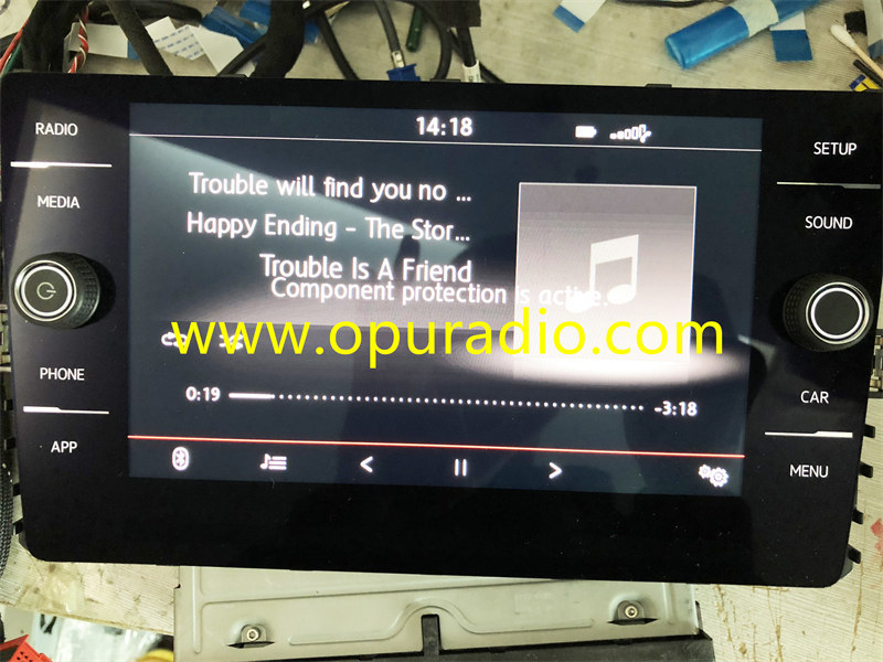 5G6919605A 5G6919605B Display Touch Screen for VW Discover MIB2 Golf 7 5G Passat 3G B8 POLO AW Tiguan Touran