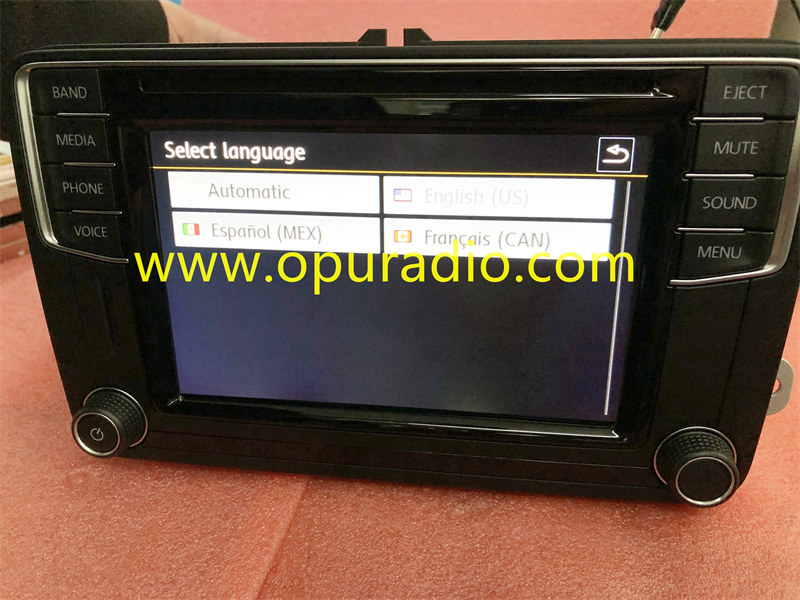 MIB STD2 PQ NAV 5C0035200 RADIO for 2018-2019 VW Jetta Tiguan AM FM CD Player Touch Display