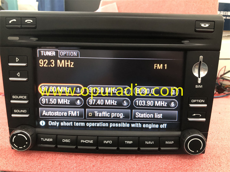 Touch Screen for 2009-2012 Porsche 997 911 987 CAYMAN BOXSTER PCM3 957 Cayenne GTS S Turbo