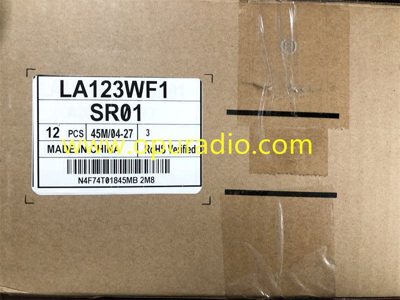 LG Display LA123WF1 SR01 for 2018 Mercedes W222 W205 Cluster instrument W213 car Dash Speedometer BOSCH