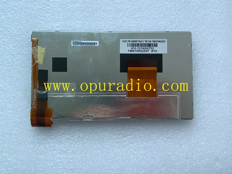 TM070RDZ07 LCD Display With touch monitor for Citroen C4 Audio Mitsubishi Lancer radio