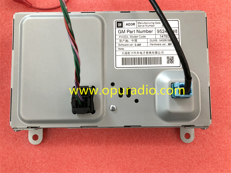 GM 95247248 Display for 2013-2016 BUICK ENCORE 7inch Monitor VAUXHALL Opel Mokka Navi650 Astra J Insignia