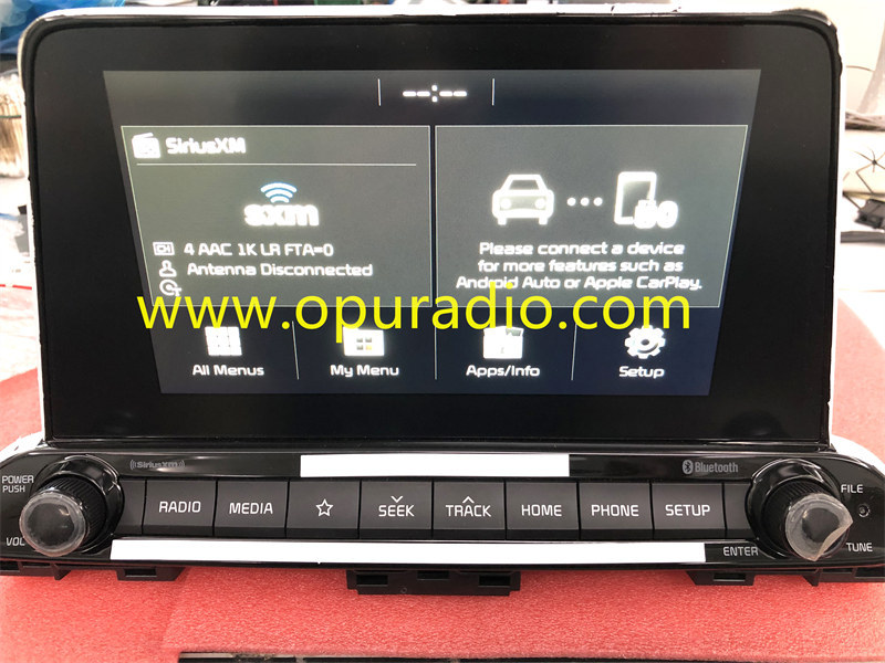 96160-M7310WK for 2019 2020 KIA Forte UVO car Navigation Auto Carplay