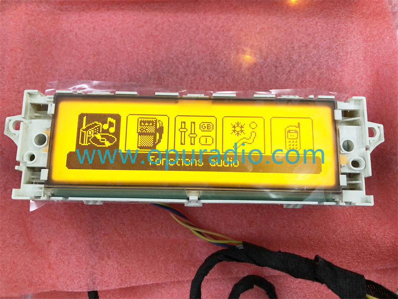 9658083380 Screen for 2006 Peugeot 207 307 Car INFO Display Multifunction