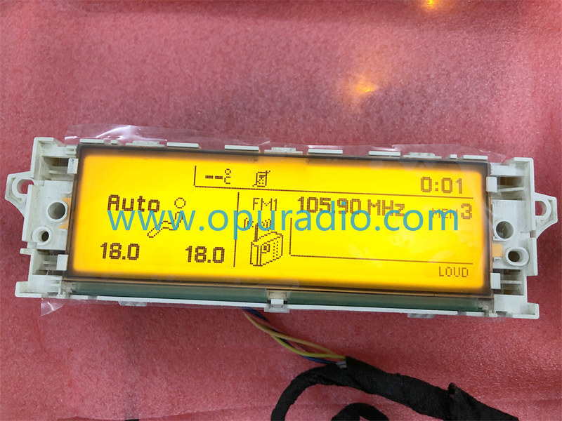 9658083380 Screen for 2006 Peugeot 207 307 Car INFO Display Multifunction