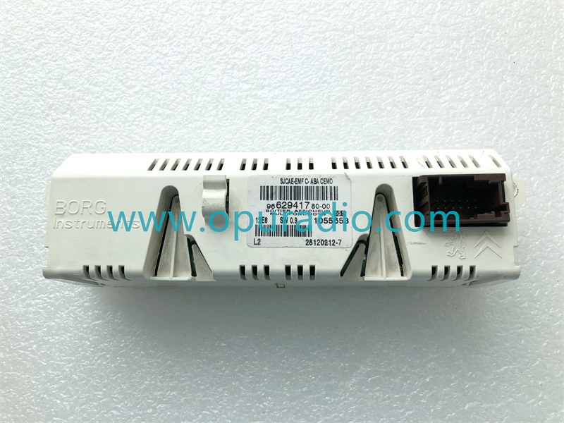 9658083380 Screen for 2006 Peugeot 207 307 Car INFO Display Multifunction