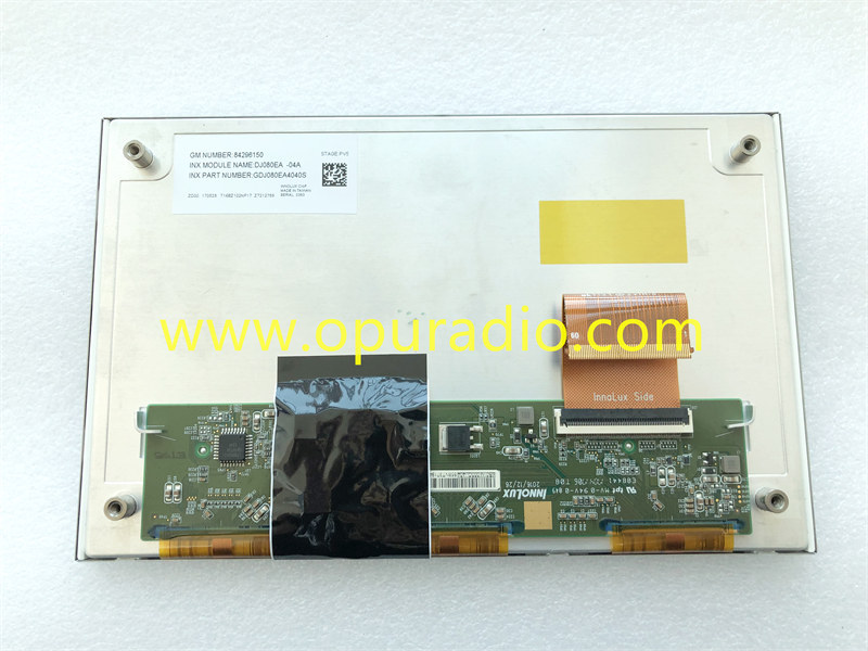 DJ080EA-04A INNOLUX DISPLAY Monitor for GM Chevrolet GMC Cadillac XT4 Opel Vauxhall Car Navi