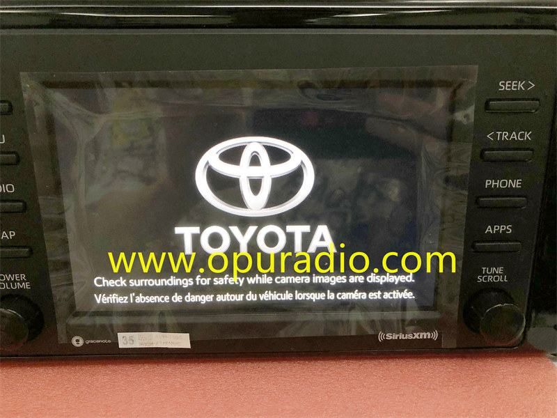 86140-0R350 PIONEER RADIO FOR 2019-2021 TOYOTA RAV4 TOUCH SCREEN NAVIGATION ENTUNE 3.0 CARPLAY
