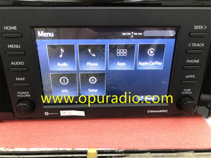 86140-0R350 PIONEER RADIO FOR 2019-2021 TOYOTA RAV4 TOUCH SCREEN NAVIGATION ENTUNE 3.0 CARPLAY