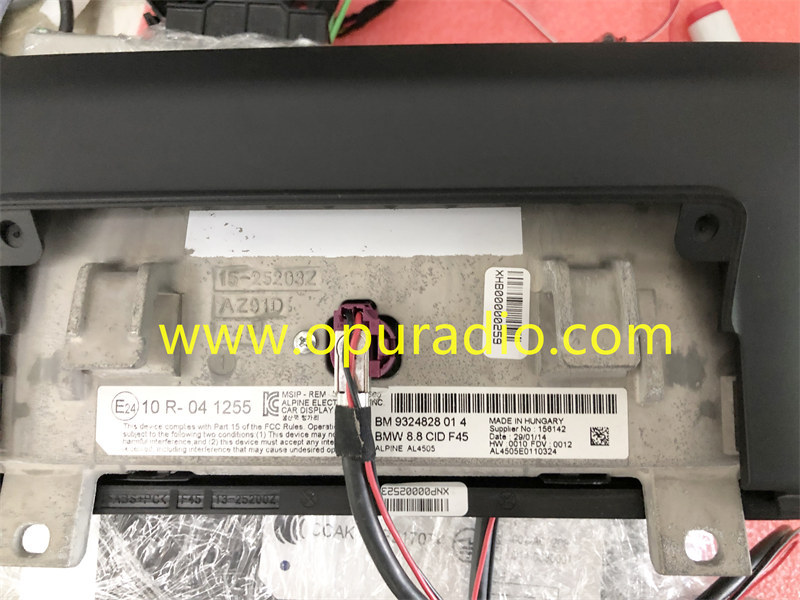 BM 9387450 Display 8.8 CID F45 FOR BMW 2 Series Tourer F46 2er Central Information Apix 2 EVO