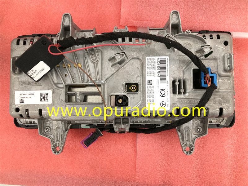 Emulator with connector for Mercedes W205 W213 W222 W218 W463 Cluster Dash Speedometer Instrument