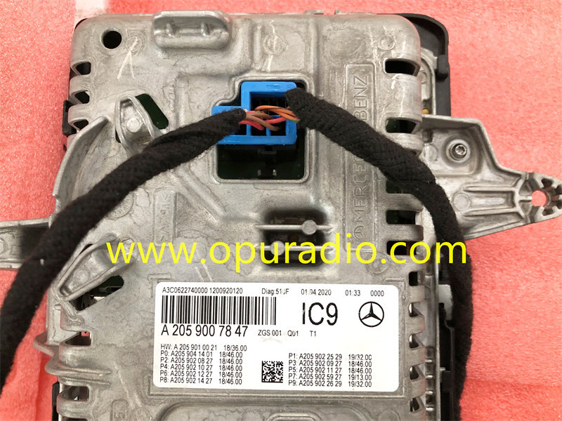 A2059007847 0449 For 2019-2021 Mercedes Benz W205 C Class W253 GLC Speedometer Instrument Cluster