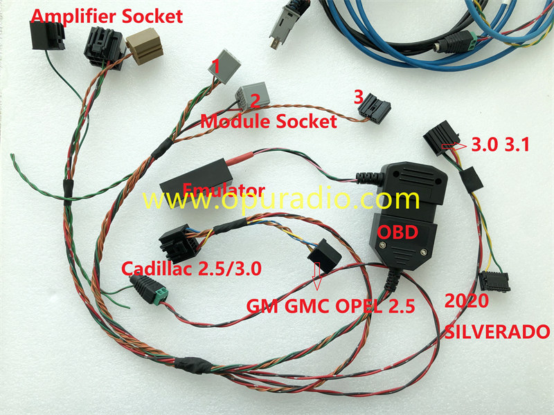 Wiring Tester OBD for 2019-2021 Chevy Silverado Corolado BLAZER TAHOE GM YUKON GMC OPEL