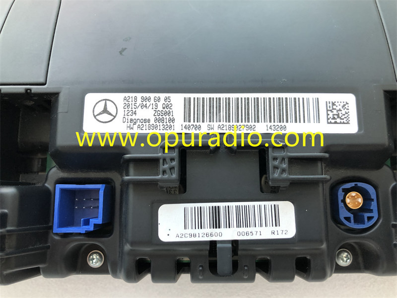 A2189006005 Screen Monitor for 2015-2018 Mercedes W218 CLS Class CLS400 CLS550 CLS63 Navigation Display