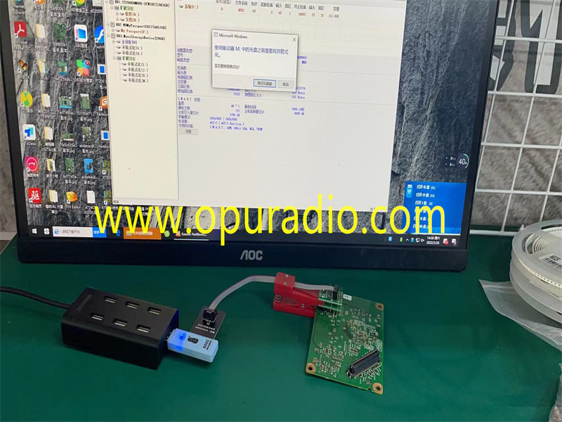 Tools for Read Data Chips From SYNC 3 3G Ford Mustang Lincoln navigation
