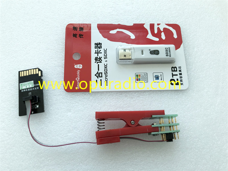 Tools for Read Data Chips From SYNC 3 3G Ford Mustang Lincoln navigation