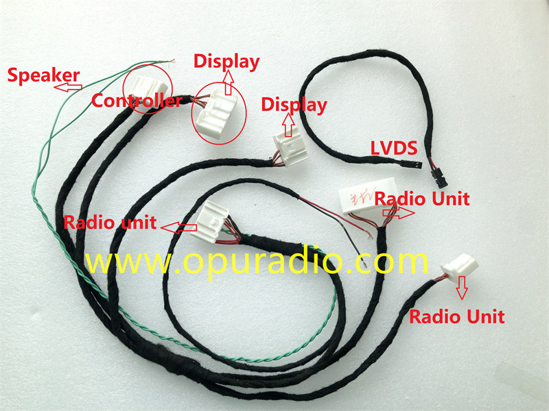 Wiring Tester for 2014-2017 Infinit Q50 Q60 Intouch Navingation Radio Power on Bench