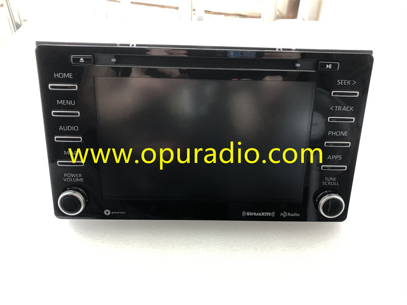 FUJITSU TEN RADIO RECEIVER TOUCH DISPLAY 2019 2020 TOYOTA SIENNA 86140-08170 Carplay