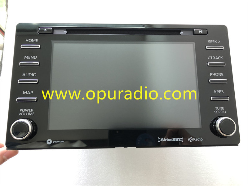 FUJITSU TEN RADIO RECEIVER TOUCH DISPLAY 2019 2020 TOYOTA SIENNA 86140-08170 Carplay