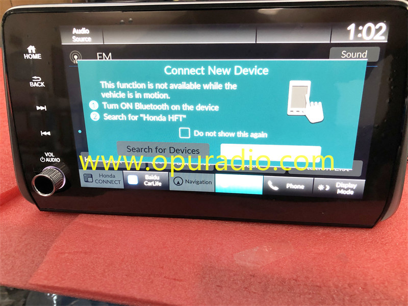 Alpine 8A500-TJH-H1 Radio for 2022 HONDA CRIDER Car navigation Carplay