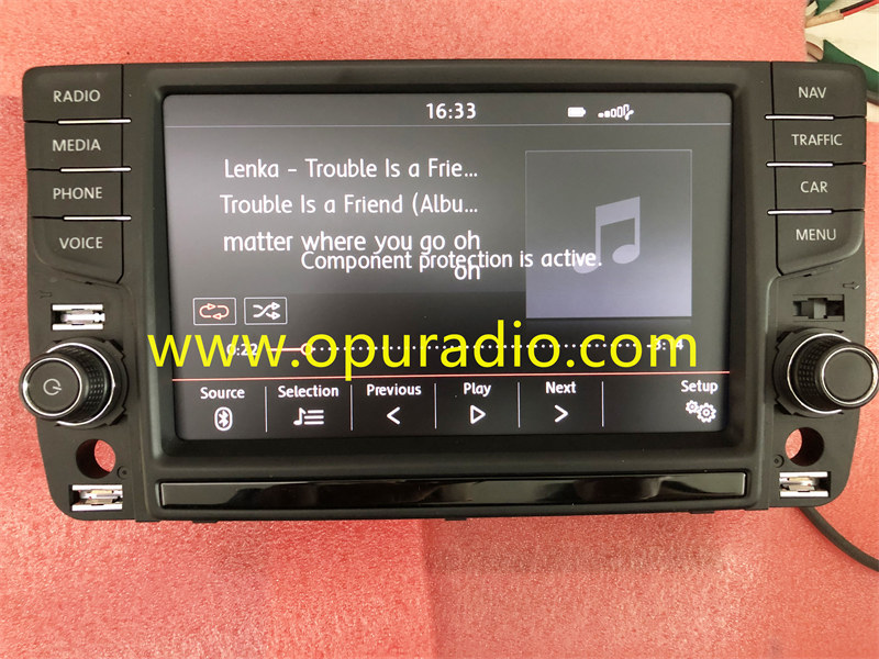5G0919606 Display Unit ABT-HIGH for VW DISCOVER PRO Touch Screen 8 INCH MIB2 PASSAT