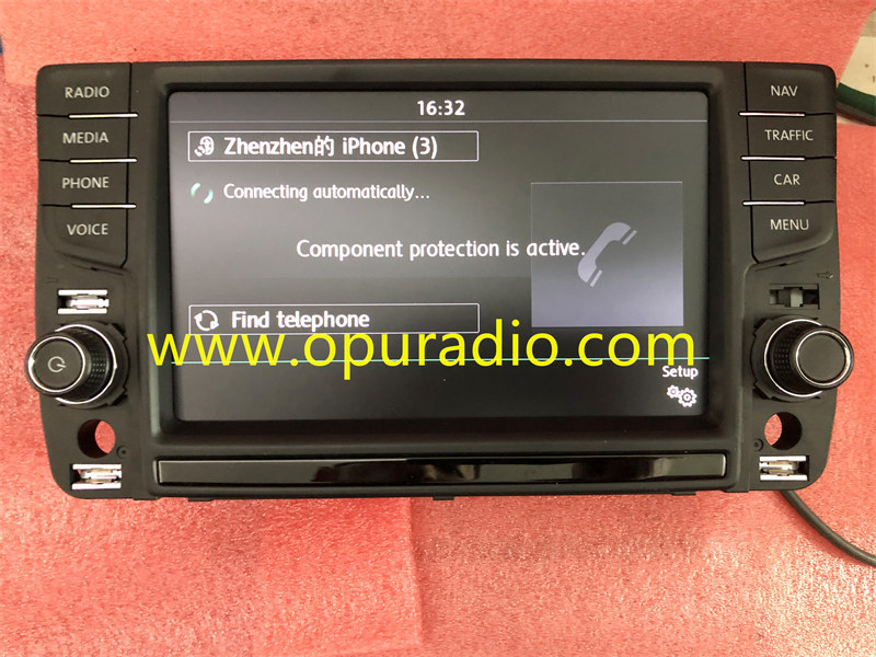 5G0919606 Display Unit ABT-HIGH for VW DISCOVER PRO Touch Screen 8 INCH MIB2 PASSAT