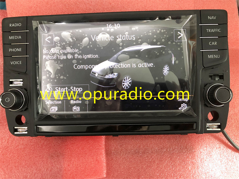 5G0919606 Display Unit ABT-HIGH for VW DISCOVER PRO Touch Screen 8 INCH MIB2 PASSAT
