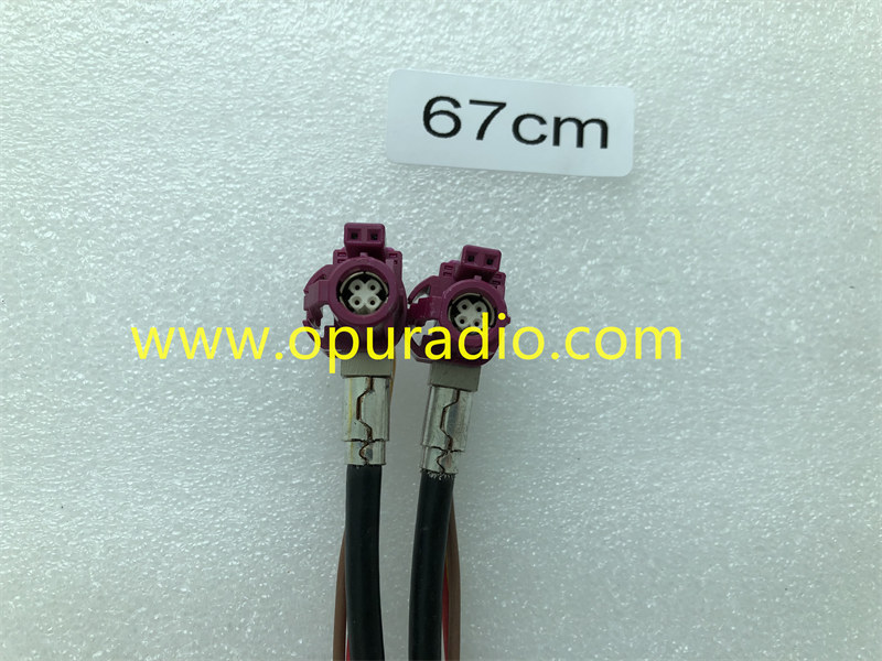LVDS Cable Wiring 67CM for BMW EVO ID5 ID6 car audio idrive6